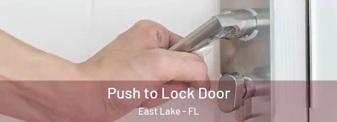 Push to Lock Door East Lake - FL